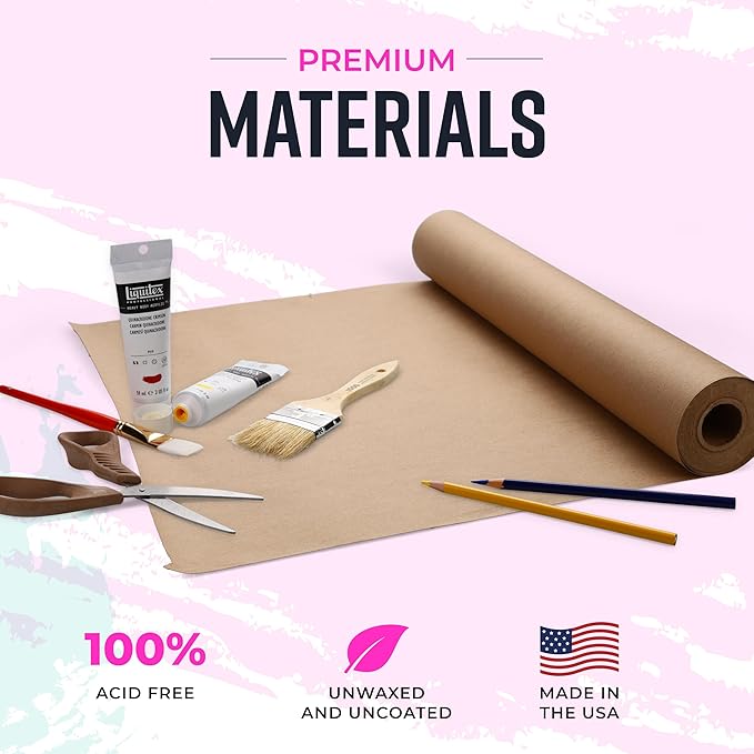 Bryco Goods Brown Kraft Packing Paper Rolls - Image 2