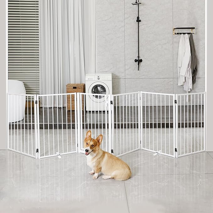Metal Freestanding Dog Gates - Image 7