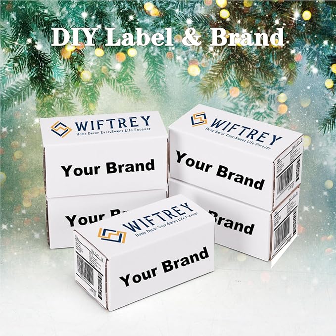WIFTREY 100 Pack 4.6x2.2x2.2 Small Shipping Boxes - Image 7