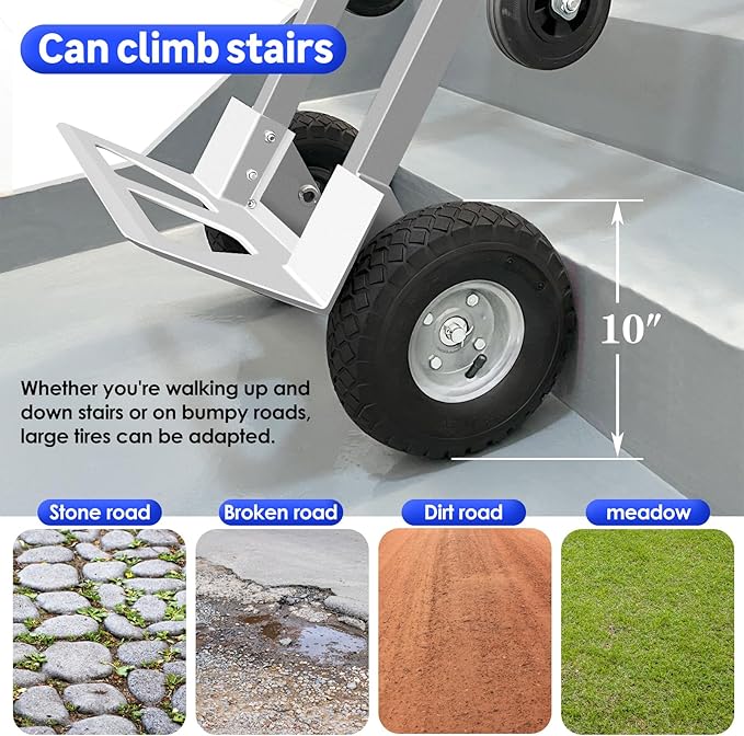 3 in 1 Convertible Hand Truck Dolly Cart - Image 8
