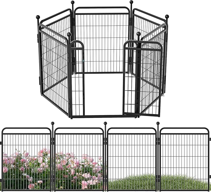 32 in Decorative Garden Fence Outdoor by GardnerPet