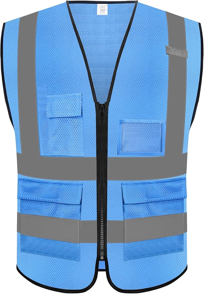 Reflective Safety Vest for Men Women by RhinoHit