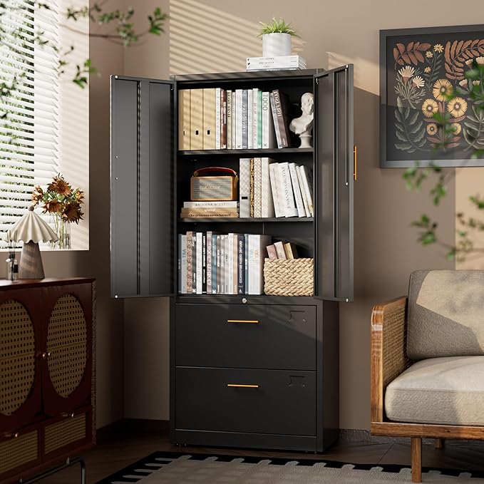 2 Drawer Lateral File Cabinet - Image 9