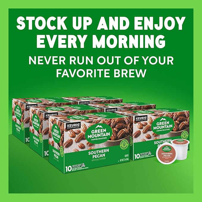 Green Mountain Coffee Roasters Southern Pecan Keurig Single-Serve K-Cup pods - Image 15