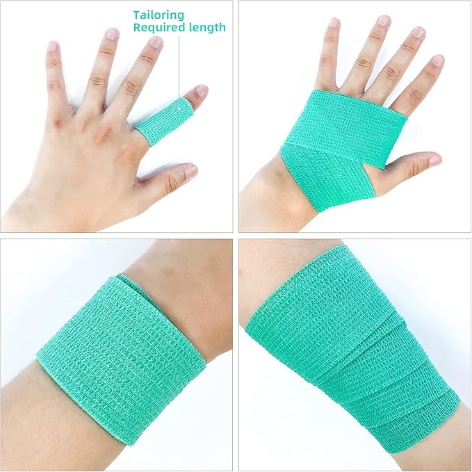 Self Adhesive Bandages Vet Wrap, Wrap Tape Athletic Cohesive Bandage - Image 3
