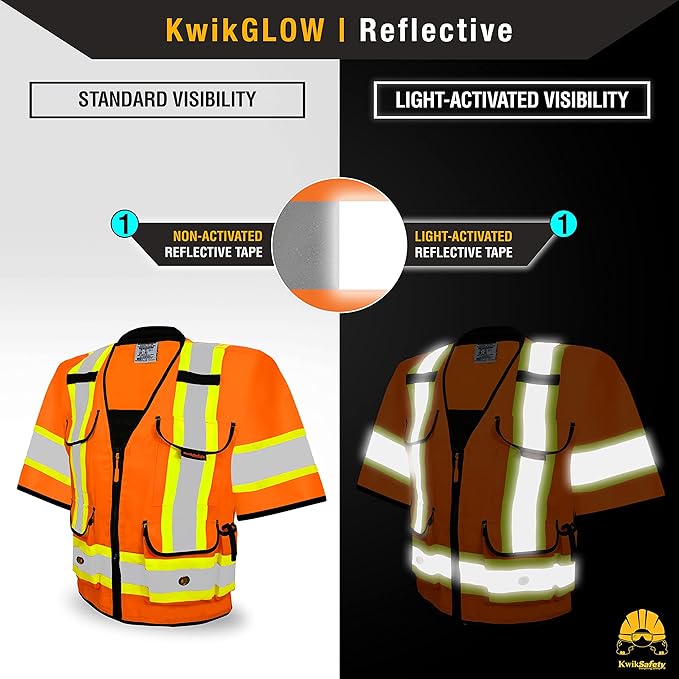 KwikSafety - Charlotte, NC - GODFATHER Safety Vest ANSI OSHA - Image 3