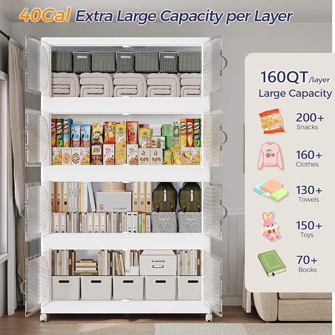 160GAL Plastic Storage Bins - Image 4
