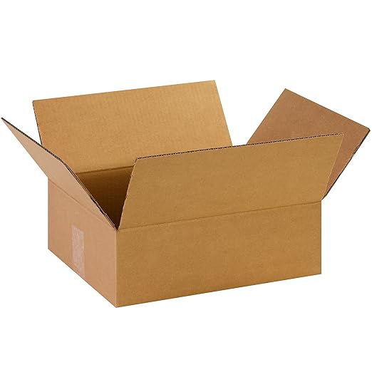 TAPE LOGIC 14 x 11 x 4 1/2 Corrugated Cardboard Boxes, Flat 14"L x 11"W x 4.5"H by TapeLogic