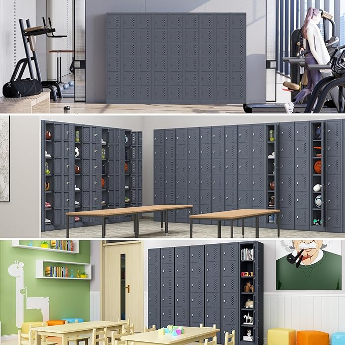 Metal Lockers - 71" Height Steel Lockers - Image 5
