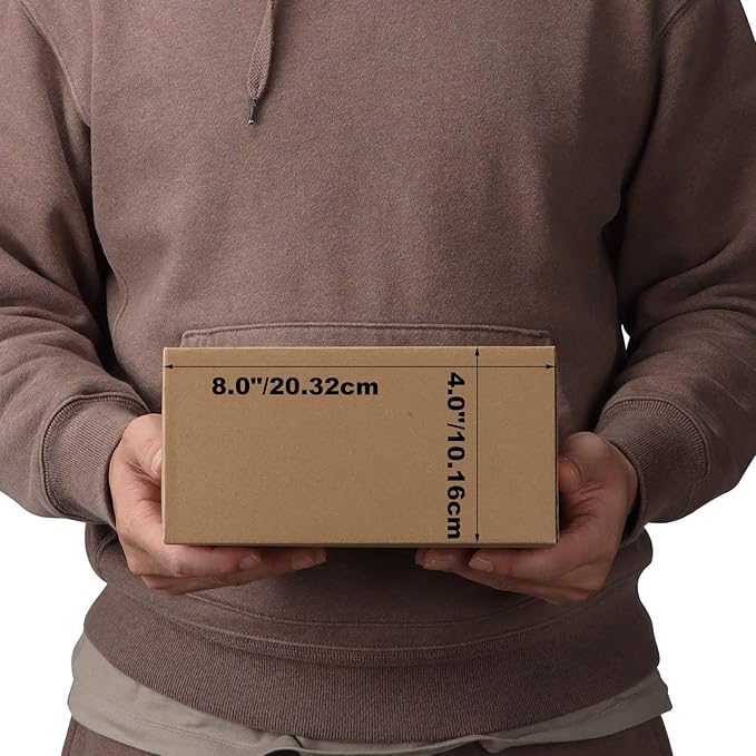 Edenseelake 40 Pack 8x8x4 inches Shipping Boxes Small Cardboard Boxes - Image 7