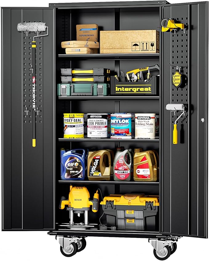 INTERGREAT Metal Storage Cabinet by INTERGREAT