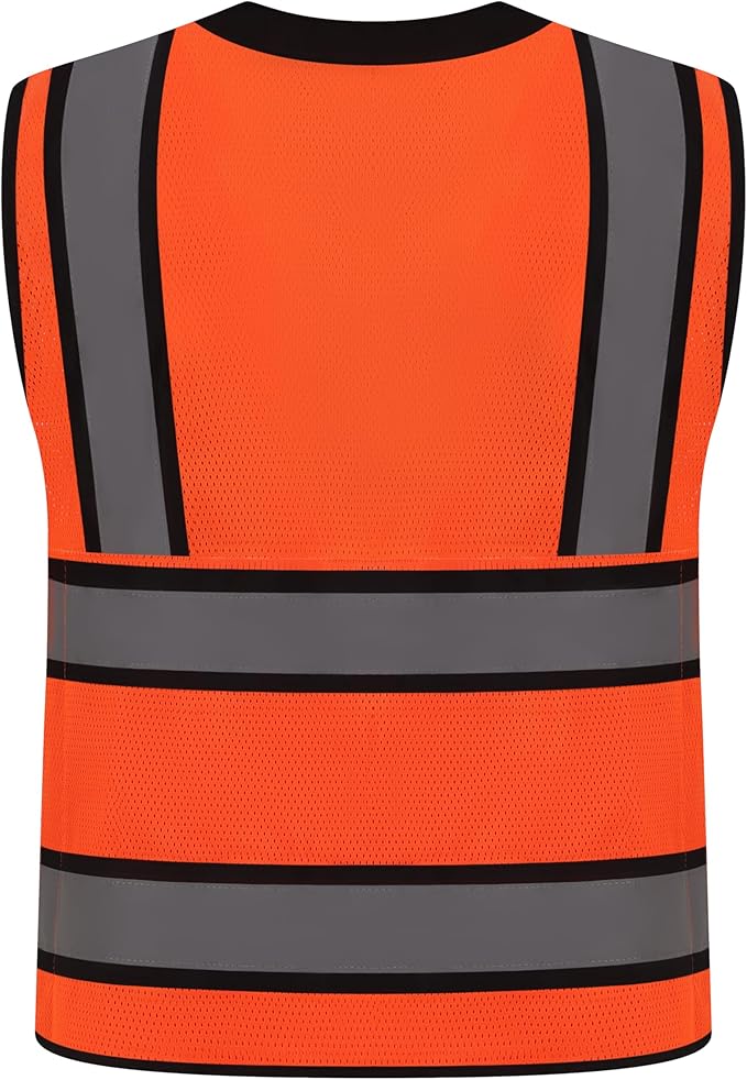 Class 2 High Visibility Reflective Safety Vests Women & Men - Image 6