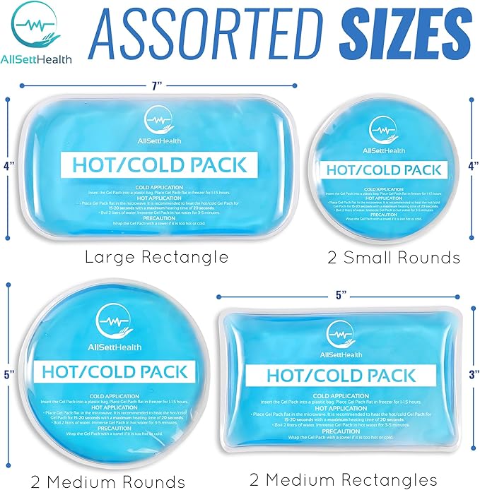 Reusable Hot and Cold Gel Ice Packs - Image 6