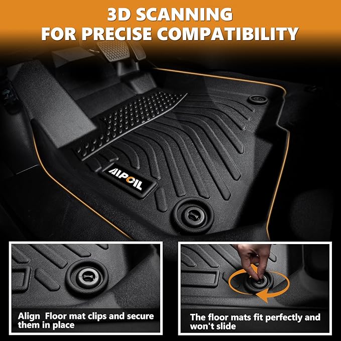AIPOIL® Floor Mats & Cargo Liner Set - Image 3