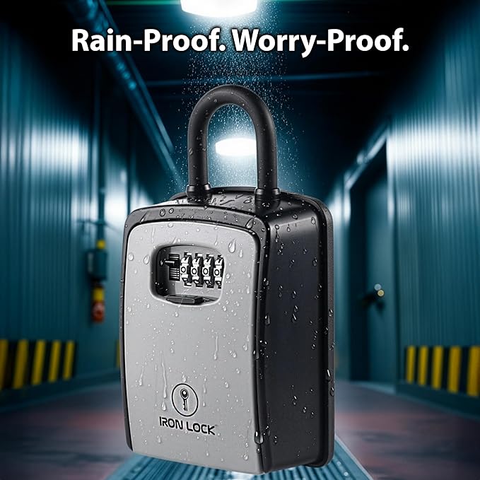 Iron Lock® Key Lock Box Portable - Image 4