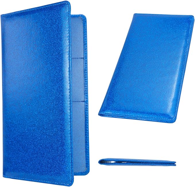 Car Registration and Insurance Holder, Leather Magnetic Shut Vehicle Glove Box - Image 7