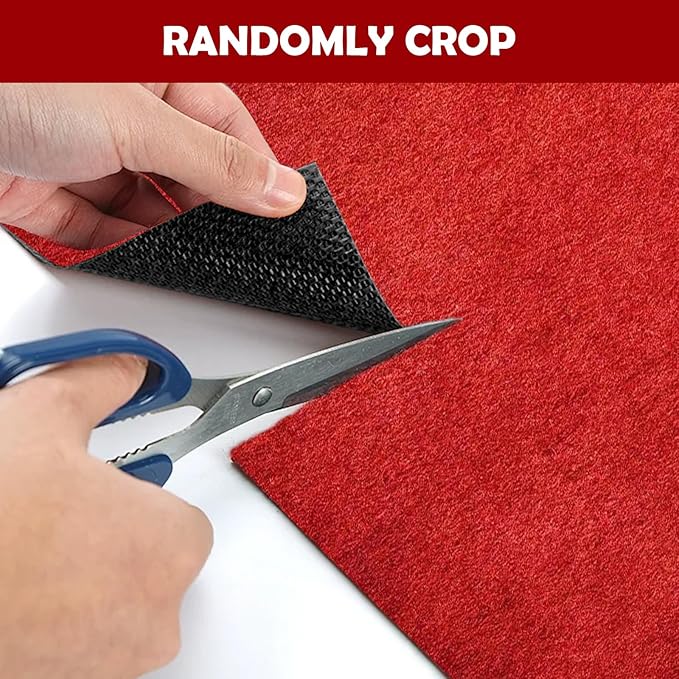 450 GSM Extra Thick Waterproof Red Carpet Runner - Image 5
