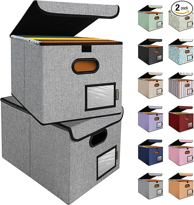 BALEINE File Organizer Box by BALEINE