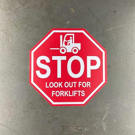 "Stop Look Out for Forklifts" - Image 2