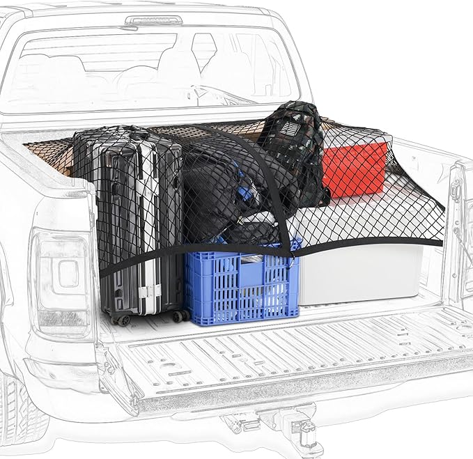 Heavy Duty Cargo Net for Pickup Truck Bed - Image 2