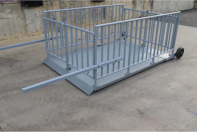 Liberty LS-930-5’x7’ Platform Cage System Portable Livestock Animal Weighing by LibertyScales