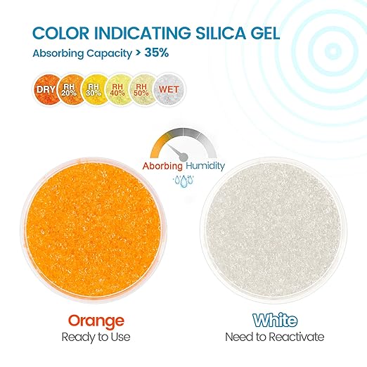 30 Gram 5 Packs Silica Gel Desiccant Canister, Moisture Absorbers - Image 4
