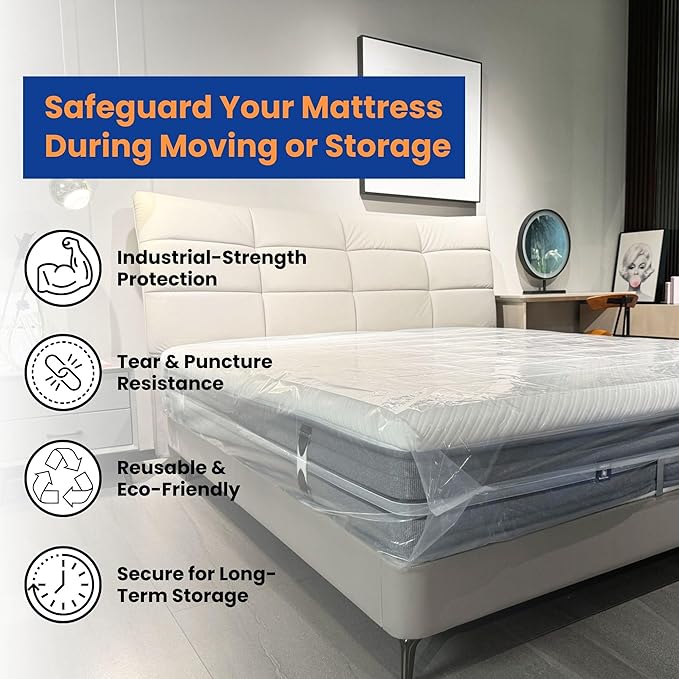 VICMORE Heavy Duty Mattress Bags 2-Pack - Image 3