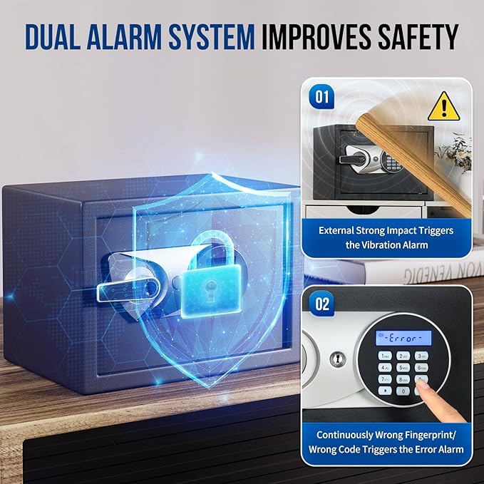 BlackSmith Home Biometric Safe 1.0 Cub - Image 5