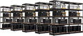 HOMEDANT 5-Tier Laminated Boltless Heavy Duty Metal Shelving Unit Adjustable by TheBestOrganizingSolution