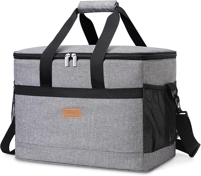 Lifewit Cooler Bag 30/50/60 Cans Collapsible and Insulated Large Lunch Bag by Lifewit