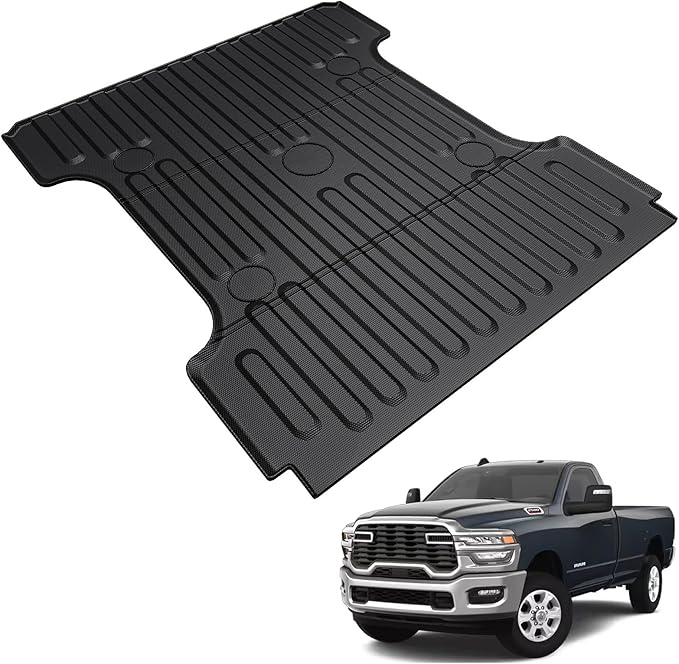 Truck Bed Mat for Dodge Ram 1500 2002-2018 & Ram 2500/3500 2002-2026 & Ram 1500 by LUMWAY