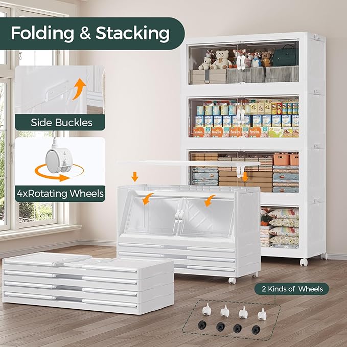 135Gal Stackable Storage Bins - Image 4