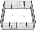 FXW Garden Fence Outdoor for The Yard – 50in x 41.7ft Heavy Duty Metal Animal by FXW