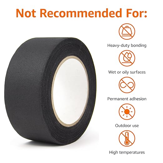 Amazon Basics No Residue, Non-Reflective Gaffers Tape - Image 4