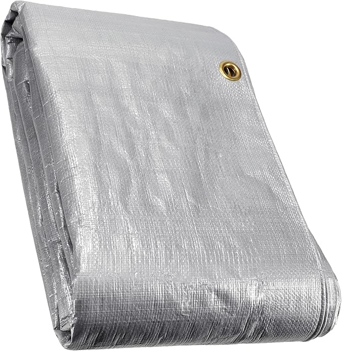 WHITEDUCK Super Heavy Duty Poly Tarp Cover 16 Mil & 10 Mil - Image 4