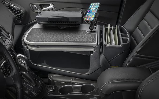 AutoExec AE-GMCD-PI-PM-PS-GT GripMaster Car Desk - Image 2