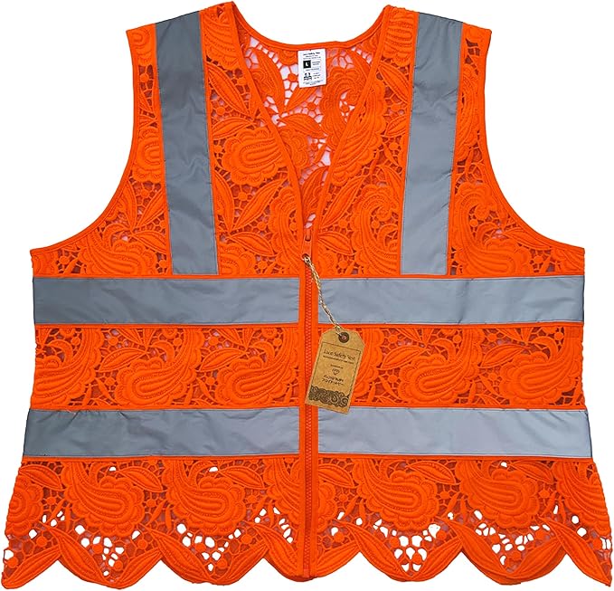 Lace-Mesh Safety Vest for Women & Men by TheOriginalLaceSafetyVest