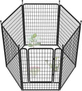 FXW Garden Fence Outdoor for The Yard – 50in x 15.6ft Heavy Duty Metal Animal by FXW