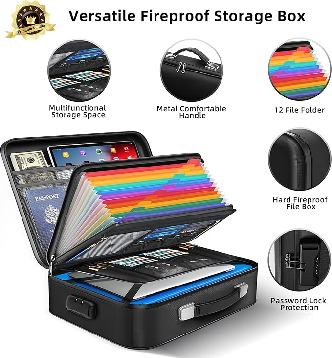 Fireproof Document Box - Image 4