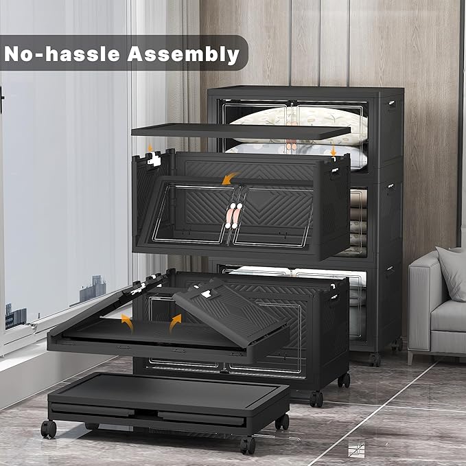 Extra Large Stackable Storage Bins - Image 4