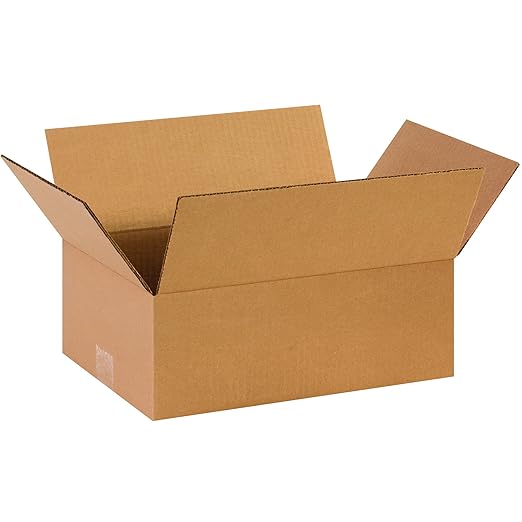 Tape Logic Shipping Boxes Flat 14"L x 10"W x 5"H, Moving and Storage by TapeLogic