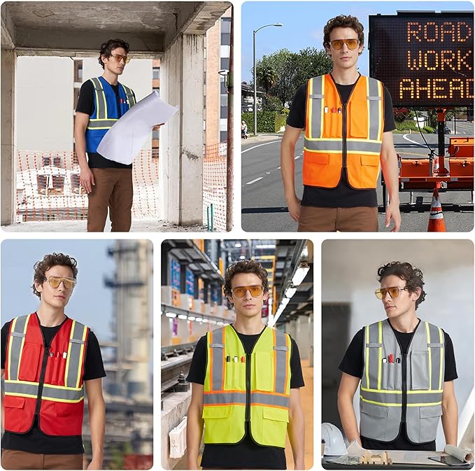 A-KSAFETY High Visibility Safety Vest - Image 3