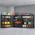Heavy Duty 5-Tier Garage Storage Shelving Unit, Boltless Metal Rack by WOZBUD