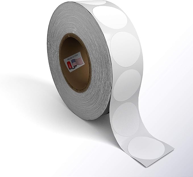 Kenco Color Coding Circle Dot Sticker Labels on a roll by KENCO