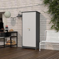 LUCYPAL Metal Storage Cabinet, 72.8" H Outdoor Broom Cabinets by HomeOfficeFurniture