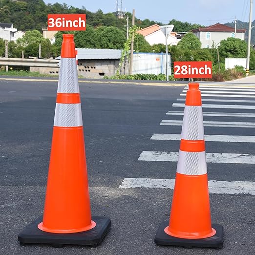OrangeStar 6 Pack 36" Traffic Cones - Image 6