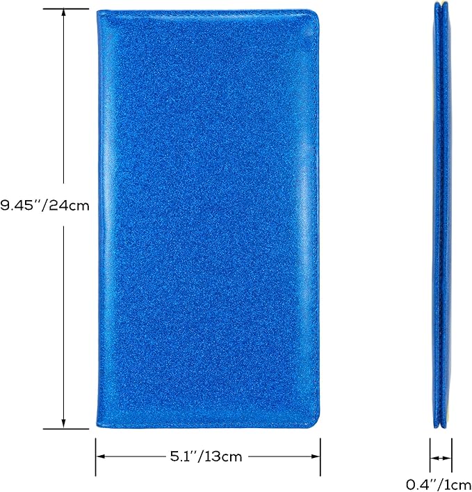 Car Registration and Insurance Holder, Leather Magnetic Shut Vehicle Glove Box - Image 4