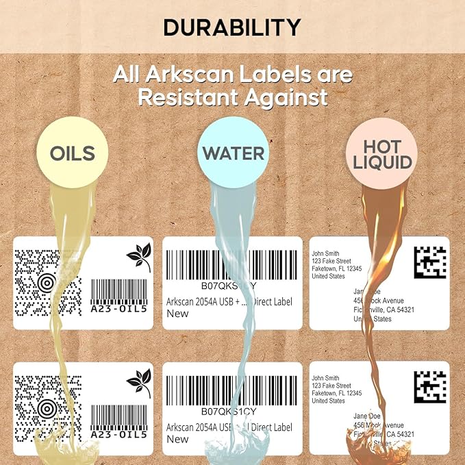 2 Rolls of 3 x 2 Inches Direct Thermal Labels, Compatible - Image 4