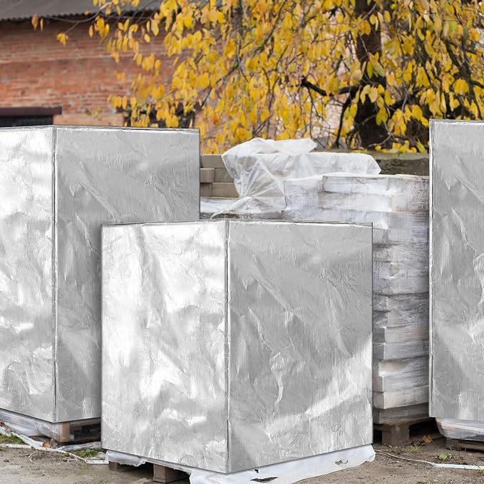 48" x 60" x 48" Heavy Duty Pallet Covers Outdoor PE Waterproof Pallet Cover - Image 7