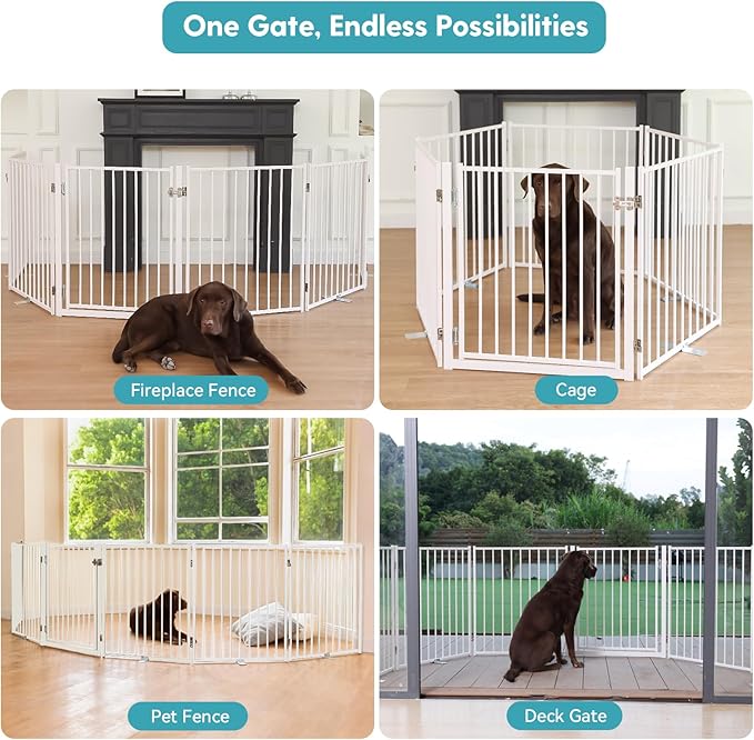 No Pawblems Free Standing Dog Gate - Image 7